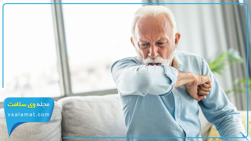 افراد مبتلا به برونشیت پس از عفونت اولیه، سرفه می کنند.