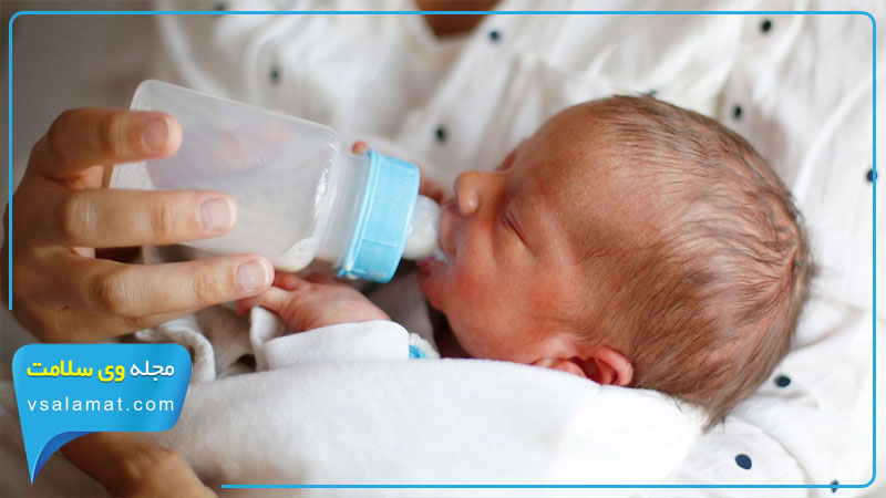 شیر خشک دارای تمام مواد مغذی است که برای رشد نوزاد لازم است.