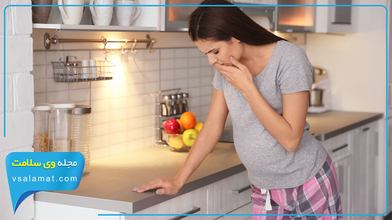 تهوع صبحگاهی یکی از شایع ترین علائم اولیه بارداری است.